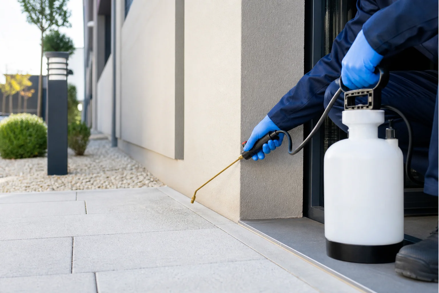 Control de insectos en comercios y zonas de almacenamiento