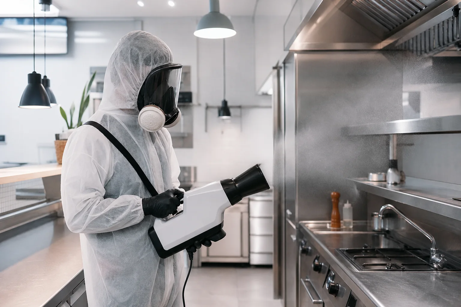 Nebulización profesional para desinfección de espacios en Badajoz